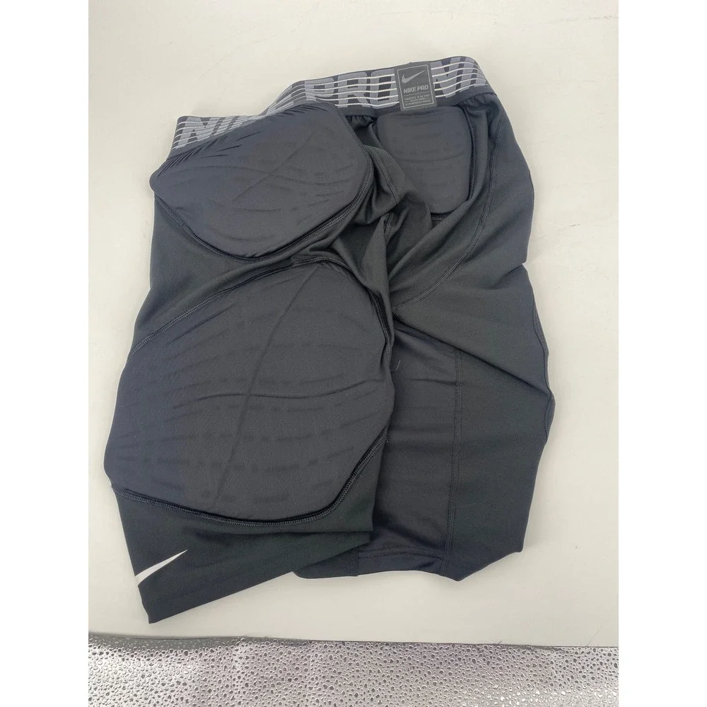 Nike Pro Hyperstrong Padded Football Shorts Mens XXL Black Impact Compression